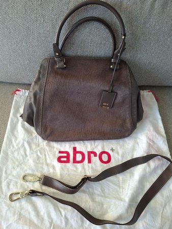 Ganz Neue Abro Braun Leder Handtasche