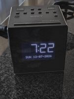 Sony CD Radio DAB+ Wecker schwarzes Gehäuse guter Zustand