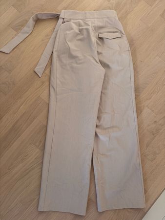 Lichi wrap pants beige size xs