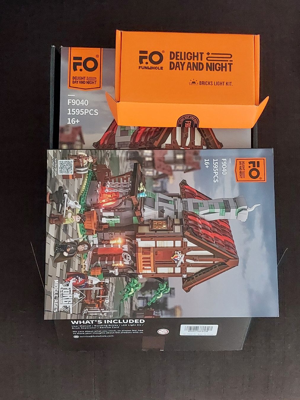 Funwhole Kit di costruzioni: Lumibricks Funwhole mittelalterliche Schmiede – Nuovo (secondo la descrizione) da Baar venduto da Scofield77 4
