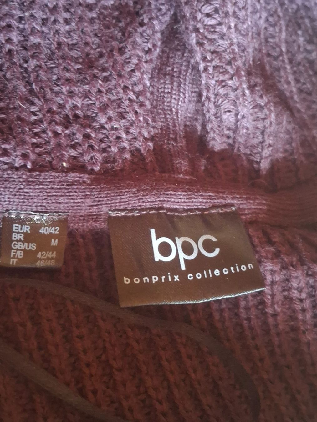 Vestiti: Robe pull avec capuchon col en V taille 40-42 marque BPC – Usato da Villiers venduto da san_jn5w 4
