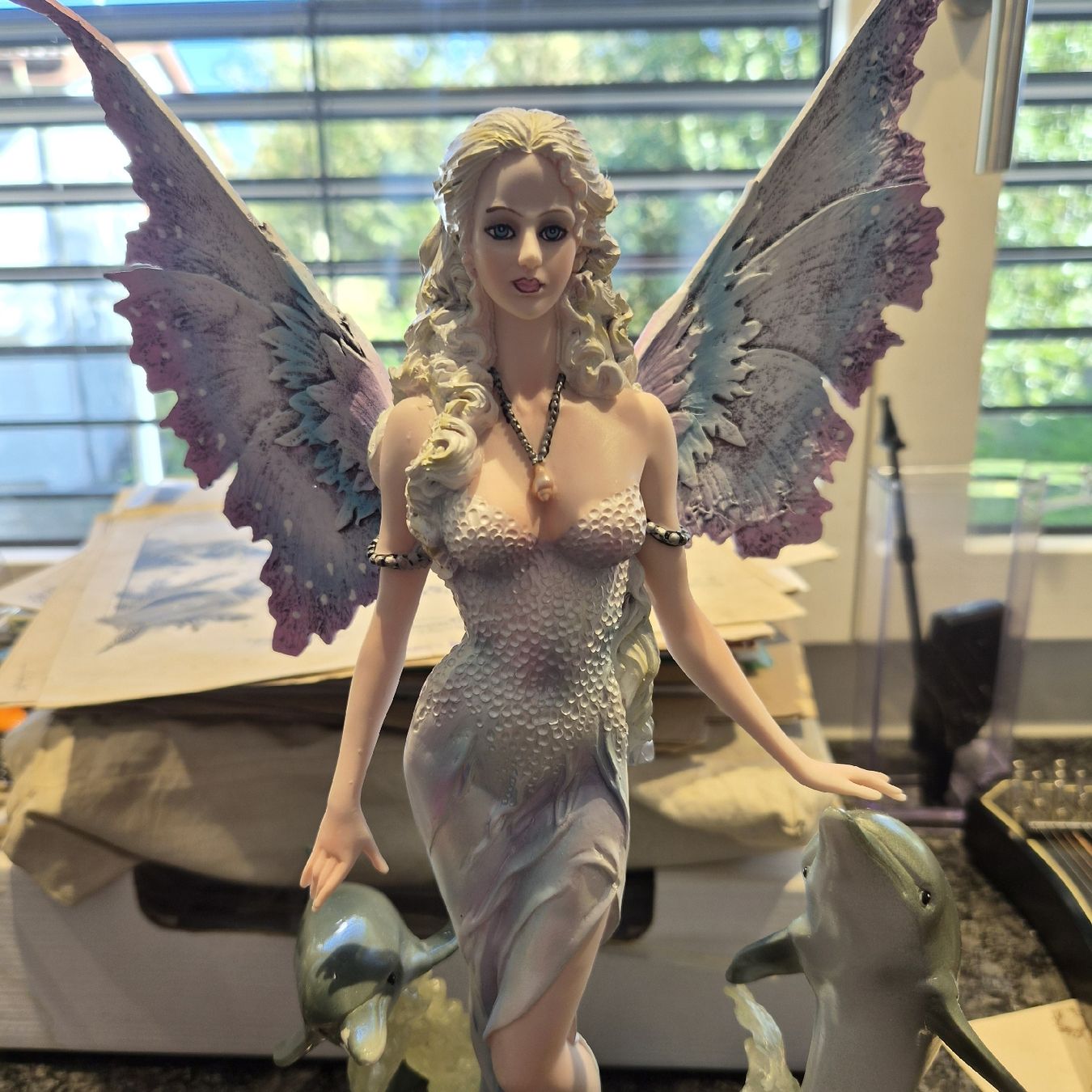 Statuette: Nemesis Now Figur Delphinia 39.5cm mit Originalverpackung – Usato da Scherz venduto da gui_6q7l