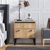 NEU Orabella Nachttisch Holz mit Schublade OVP Beistelltisch
