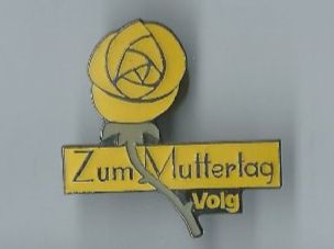 Plaketten & Abzeichen: Zum Muttertag Pin – Gebraucht aus Zürich von t24_de