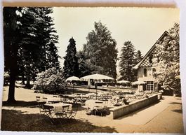 Ermatingen TG Hotel Adler Gstehaus mit Park Ansichtskarte
