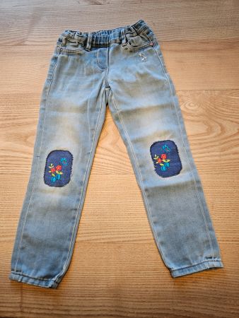 S'Oliver Jeans Gr. 116 Blumenflicken Schmetterling 🦋