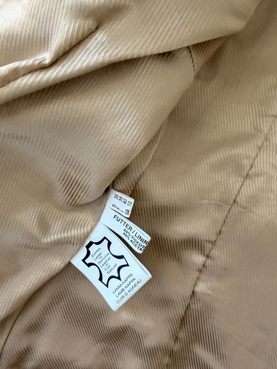 Madeleine Giacche: Edle Echtleder Jacke von Madeleine, Grösse 38 – Usato da Adligenswil venduto da mypremium-shop 4