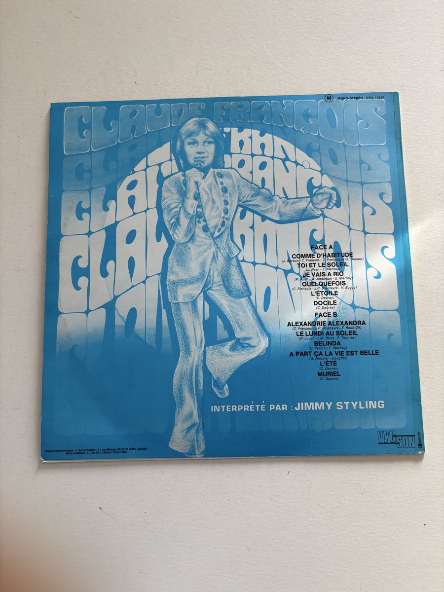 Dischi in vinile: Vinyle vintage Claude François – Usato da Genève venduto da sho_67qj 1