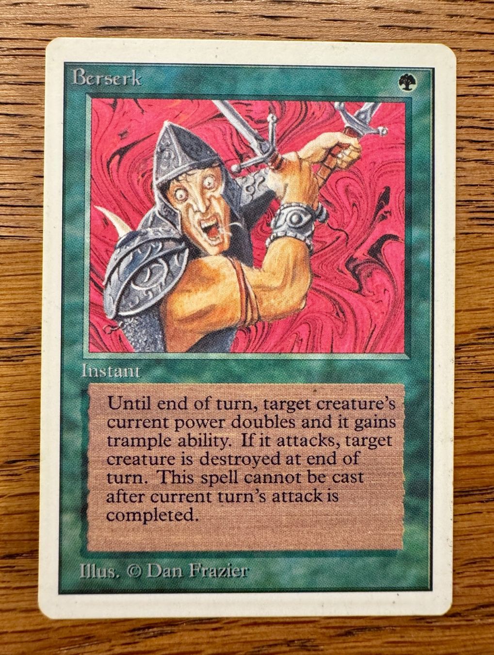 Magic The Gathering Carte collezionabili: Berserk Unlimited Edition 1993 – Usato da Rechthalten venduto da hosme_be