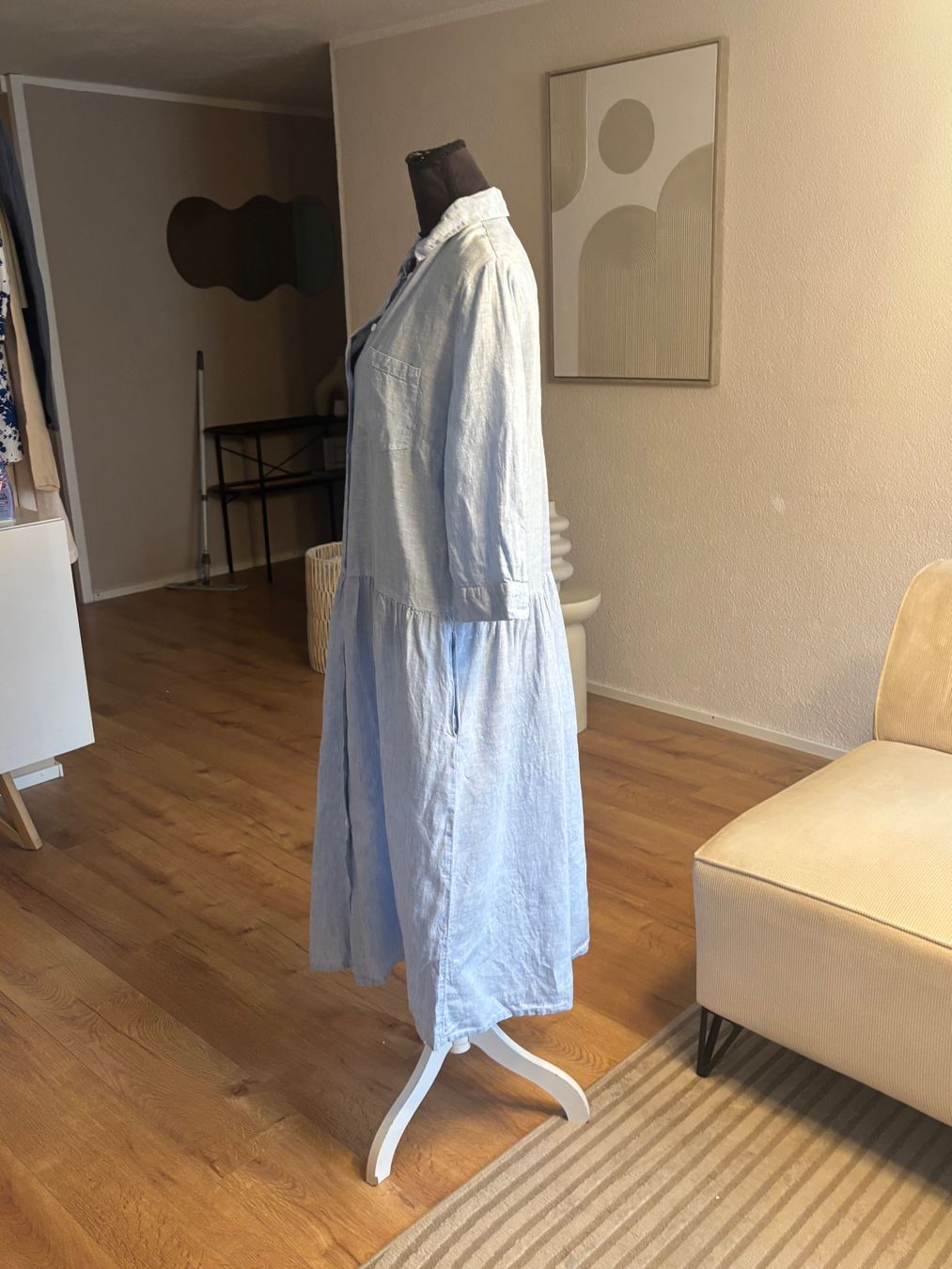 Vestiti: Charles Robertson Dress 100% Leinen – Usato da St. Margrethen SG venduto da dijanaO 8