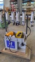 Aluminium Stanzautomat, Top Zustand mit Zubehör