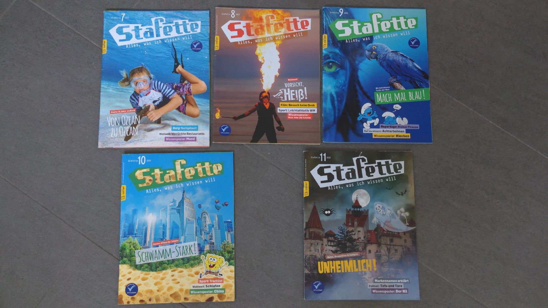 Riviste & Magazine: Stafette Zeitschriften 5er Set – Usato da Sutz venduto da Rawypp