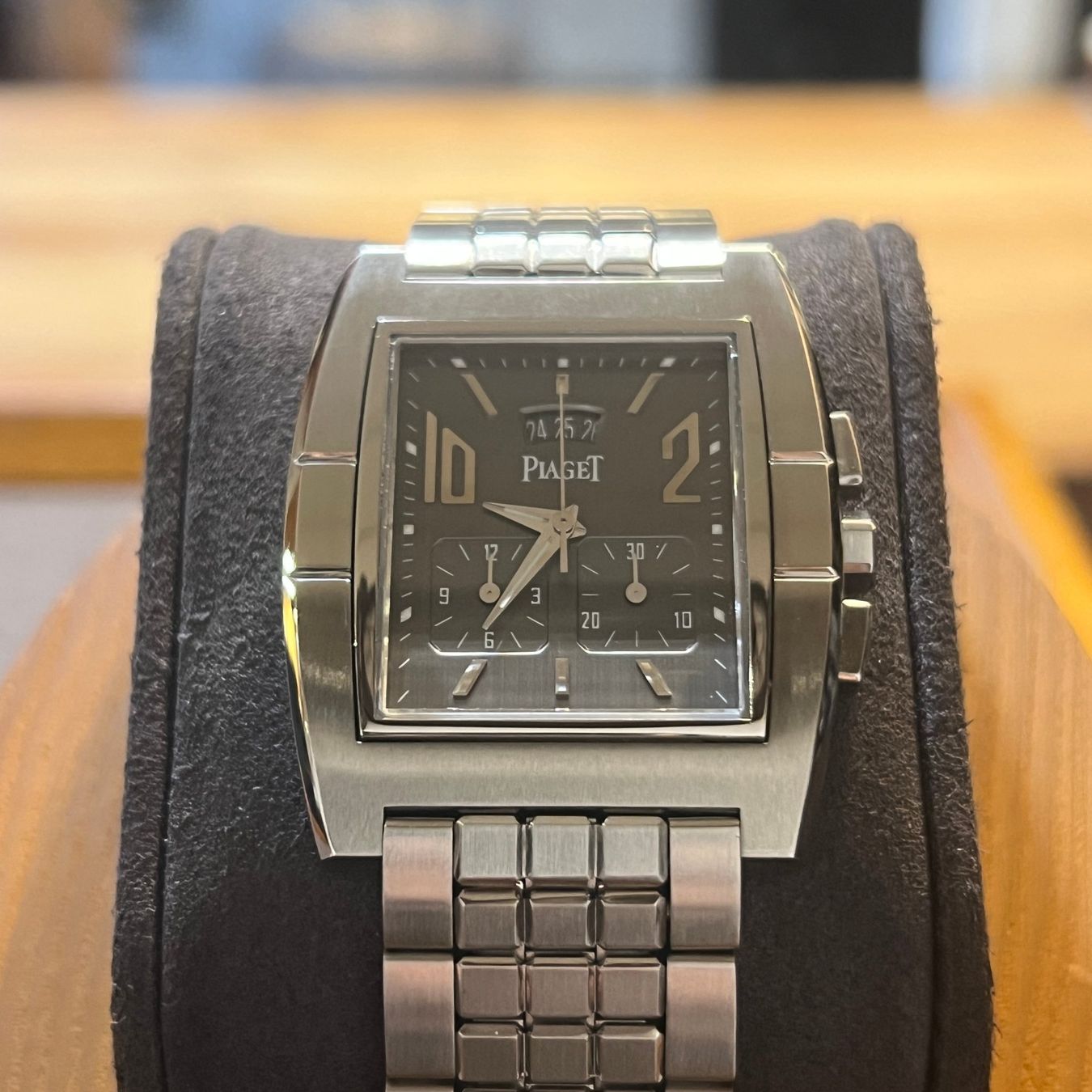 Piaget Orologi: Piaget Upstream Chronograph Quartrz Date 27150 – Usato da Carouge GE venduto da Watchaser