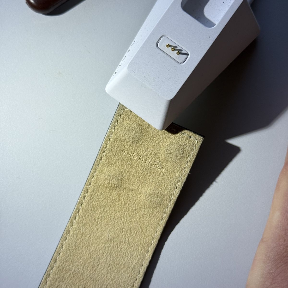 Louis Vuitton Armbänder & -reifen: Vintage 2002 Louis Vuitton monogram mat leather bracelet – Neu (gemäss Beschreibung) aus Bern von MaxiSeller 7