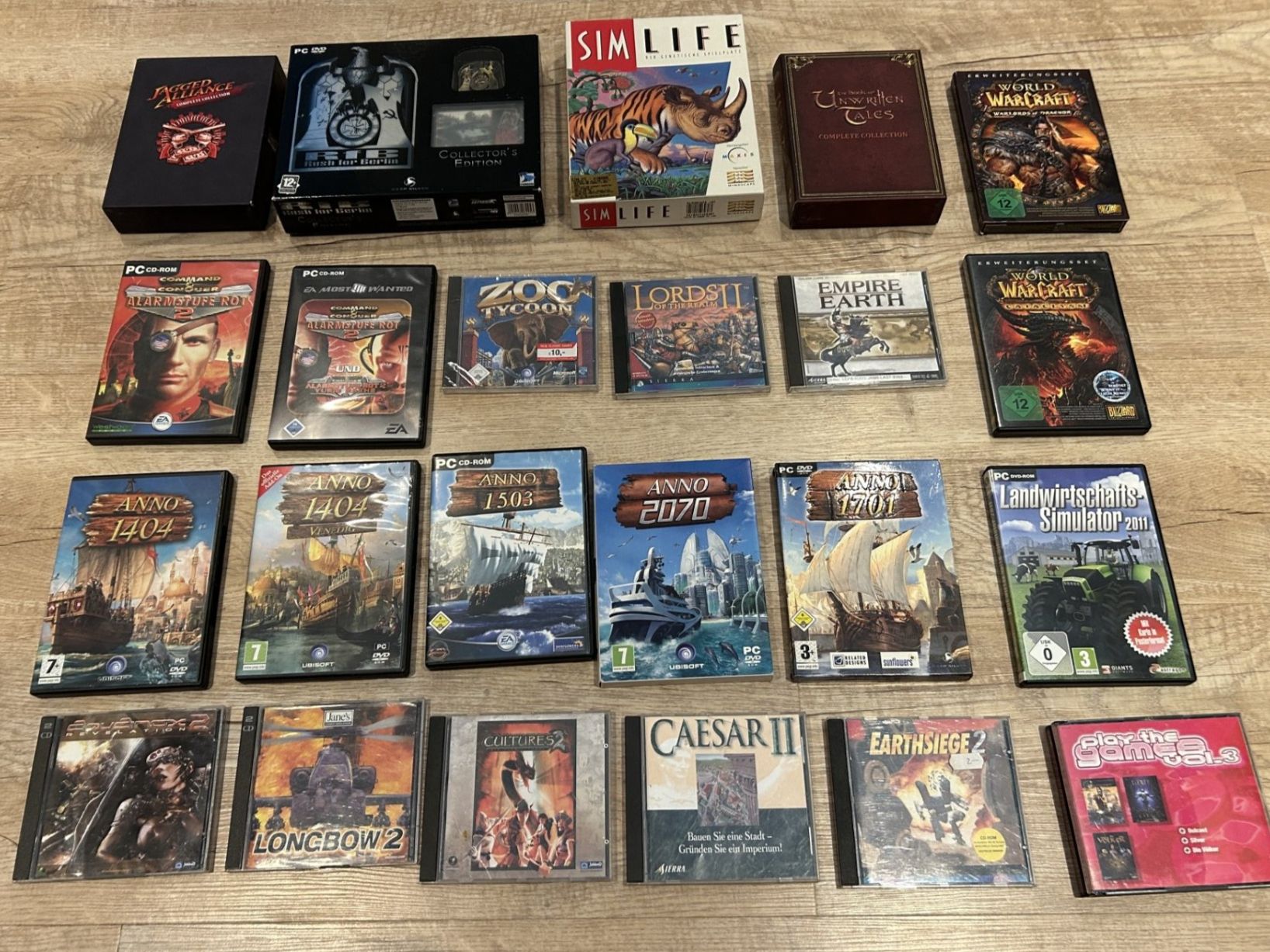 Jeux: 25 Games PC Big Box CD Disk – D'occasion à Richigen par Retrogameworld 1