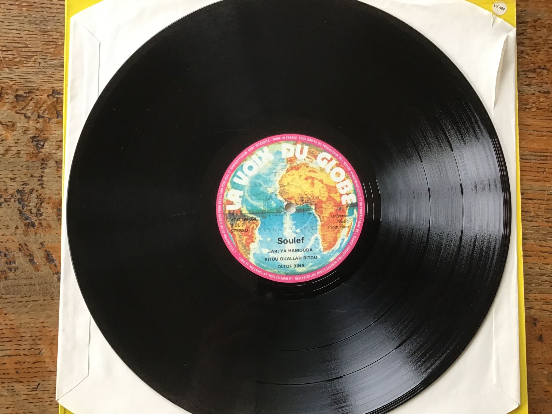 Dischi in vinile: LP Soulef folk arabe musique – Usato da Fully venduto da Ruby97 2