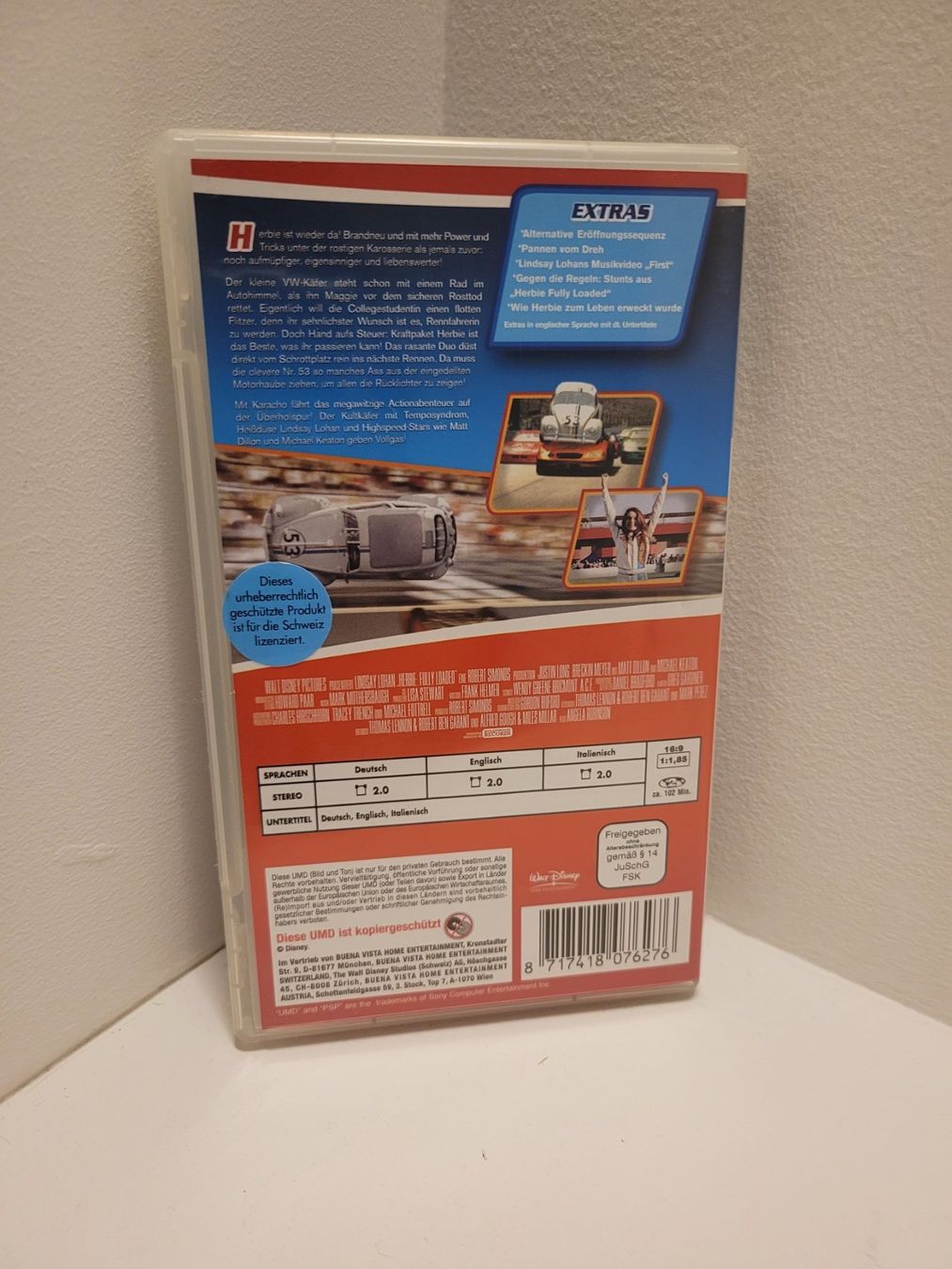 Alle DVDs: Herbie UMD Video PSP, selten – Gebraucht aus Uezwil von -Retrogames- 2