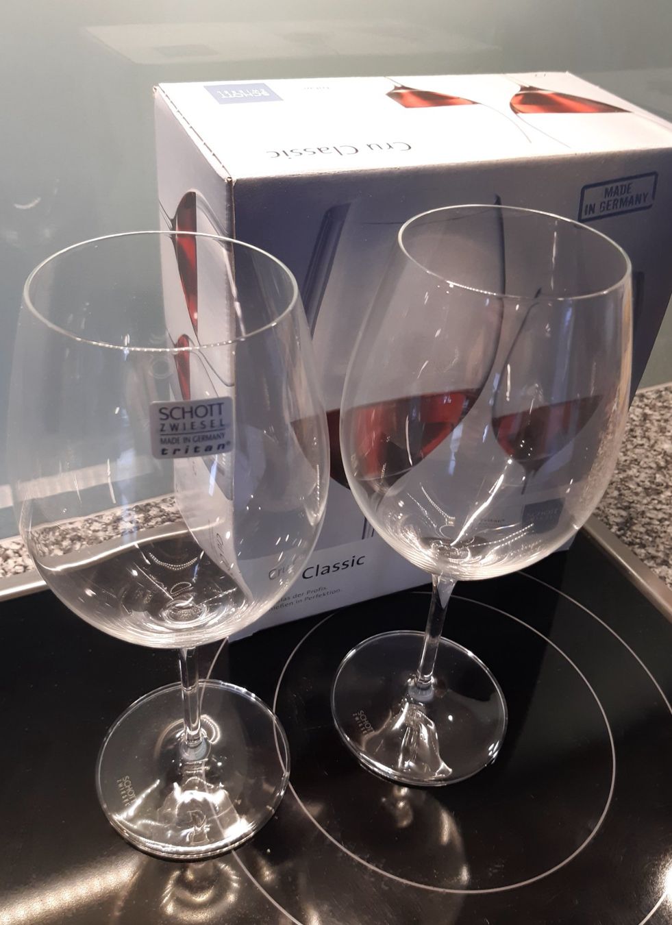 Schott Bicchieri: 2x Rotwein Gläser - SCHOTT Zwiesel – Nuovo (secondo la descrizione) da Zürich venduto da tobiasscheid