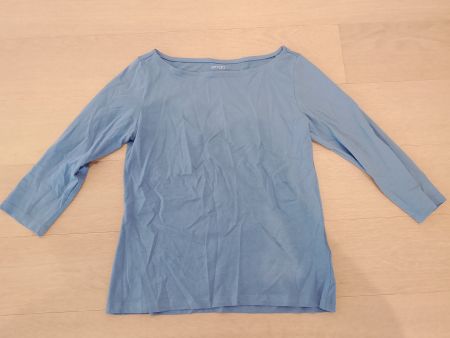 Sehr schönes blaues Langarmshirt, Grösse 38/40, top Zustand!