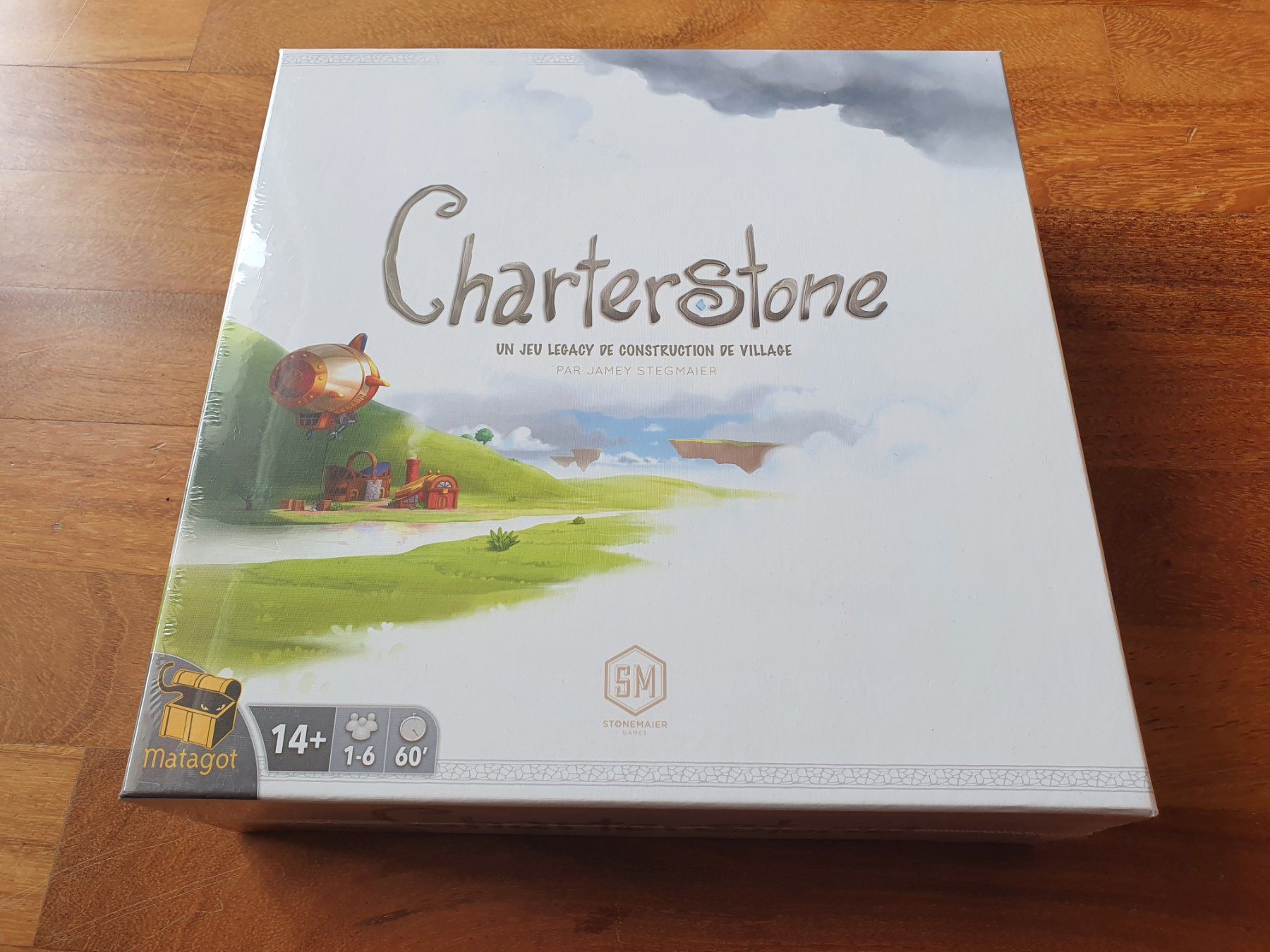 Giochi: Charterstone (Stonemaier Games) – Nuovo e nell'imballaggio originale da Puidoux venduto da Svreber
