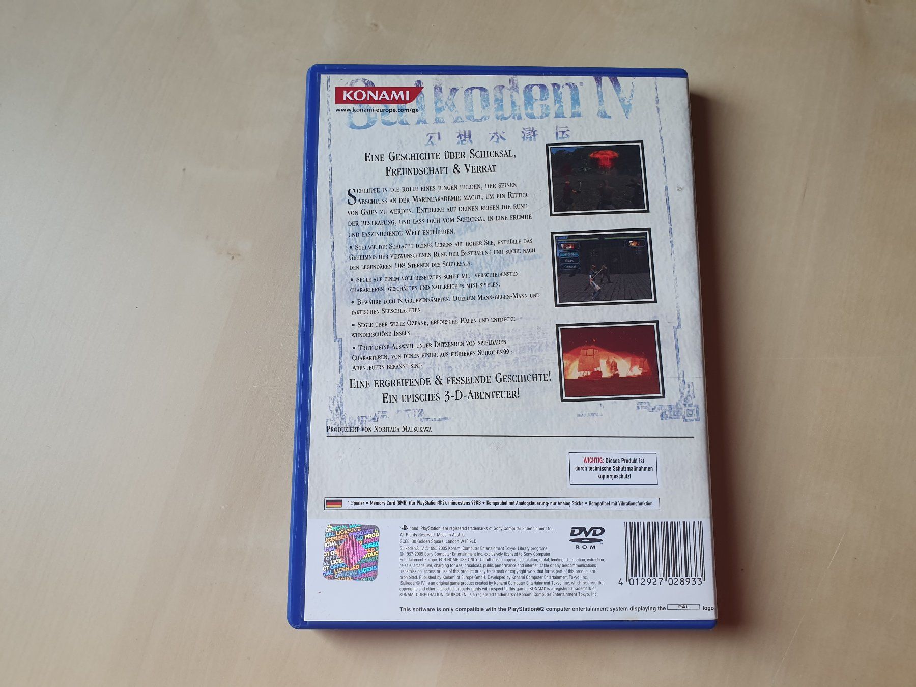 Sony Giochi: Suikoden IV – Usato da Stansstad venduto da collectorsshop 1
