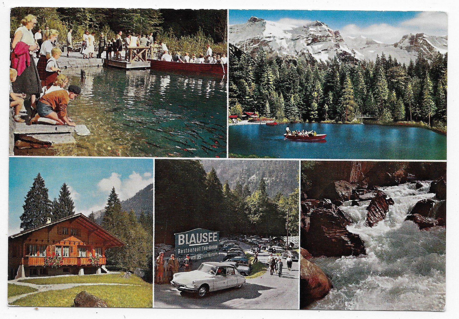 Cartes postales: Blausee im Kandertal – D'occasion à Hefenhofen par Richsalz