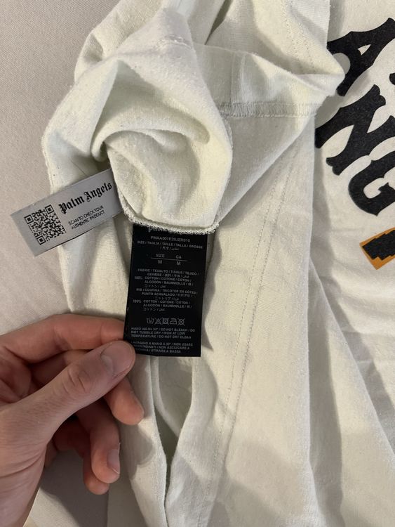 Palm Angels T-shirt: Palm Angels Rose T-Shirt – Usato da Freienbach venduto da casciatoalessandro 6