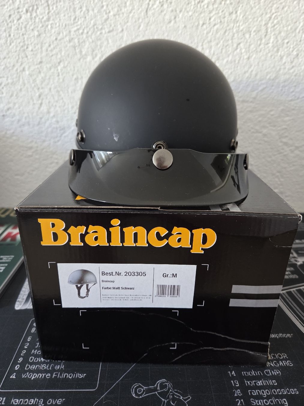 Caschi & visiere: Braincap Topfhelm – Nuovo (secondo la descrizione) da Ballwil venduto da Mygind 2