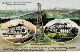 Hotel Bahnhof - BIRRWIL am Hallwylersee AG mit Bahn 1913!
