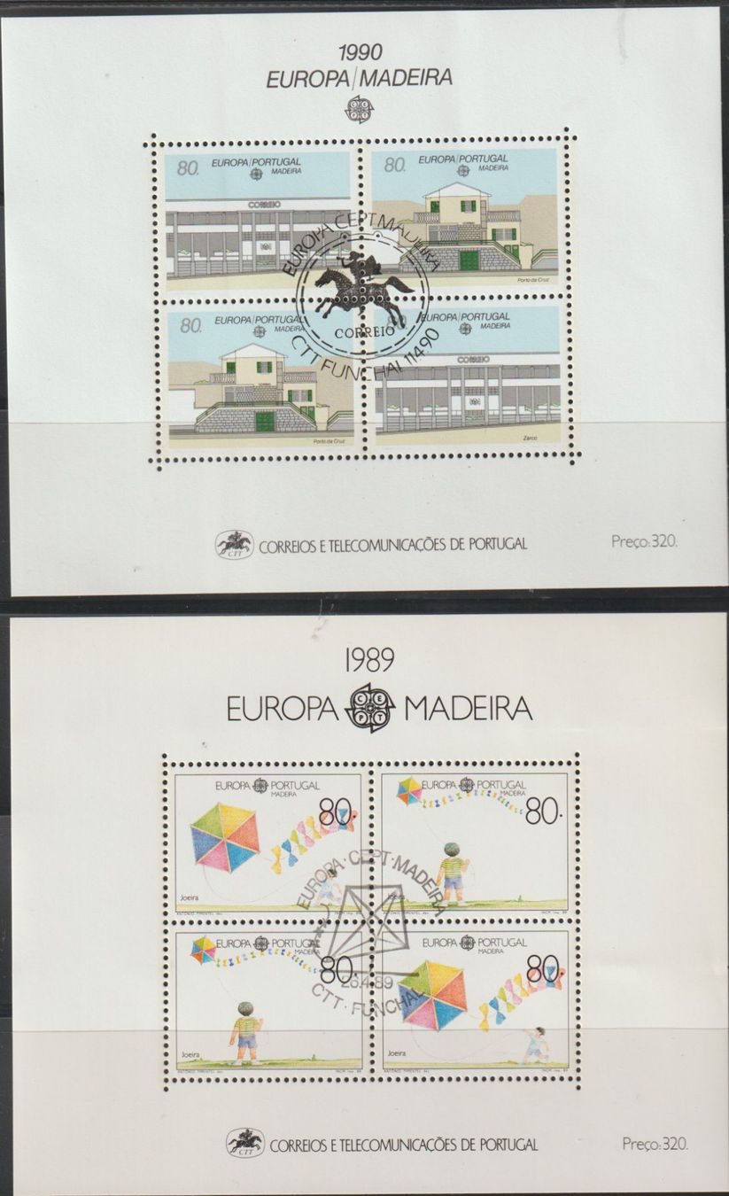 Alle Briefmarken: Madeira Europa – Gebraucht aus Crans-Montana von kira56 1