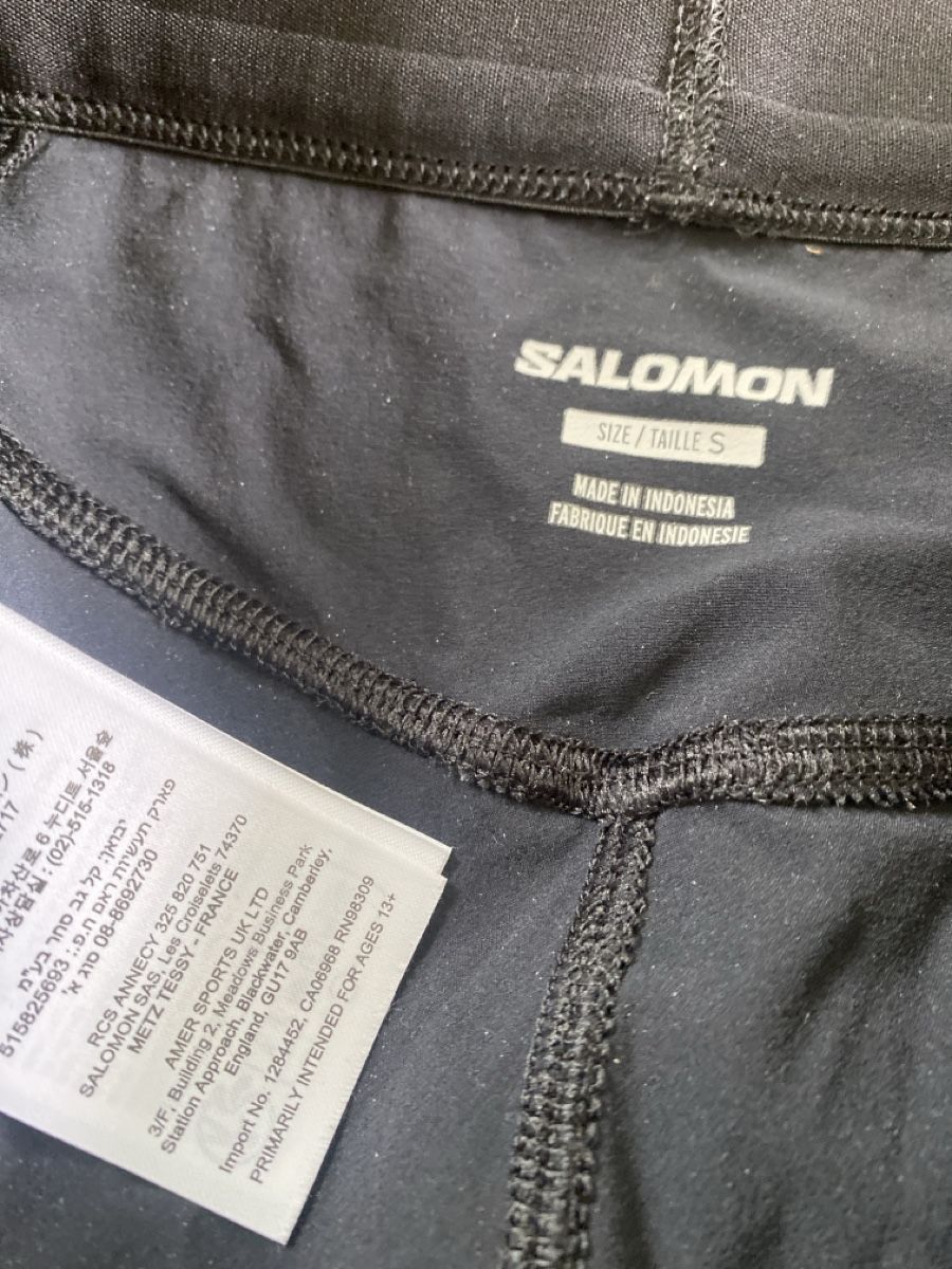 Salomon Leggings: Salomon running shorts gr S – Usato da Dietikon venduto da Tdaf33 1