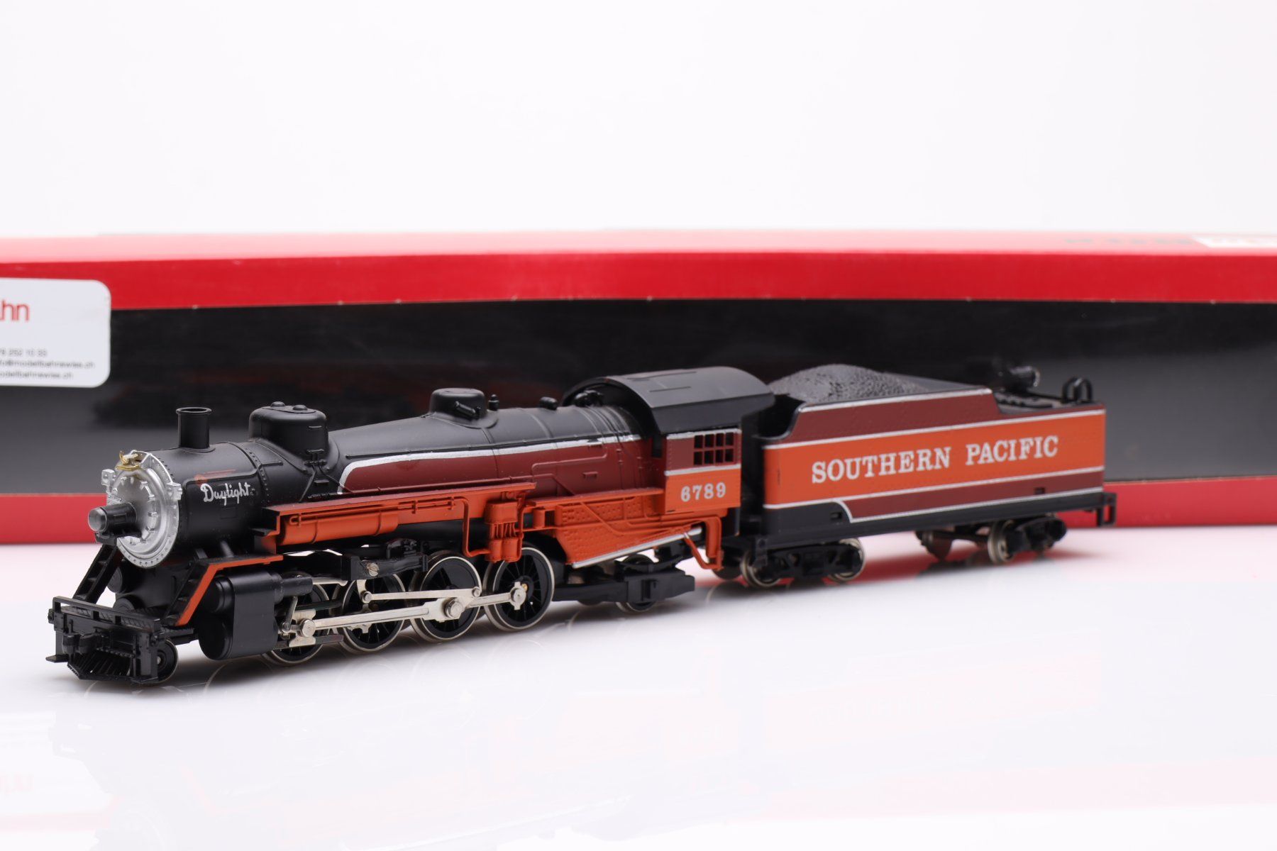 Modellini di ferrovie: Southern Pacific 6789 Dampflok DC H0 – Usato da Ried (Muotathal) venduto da Modellbahn.swiss