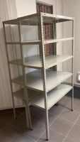 Regal Metall grau 5 Ebenen guter Zustand