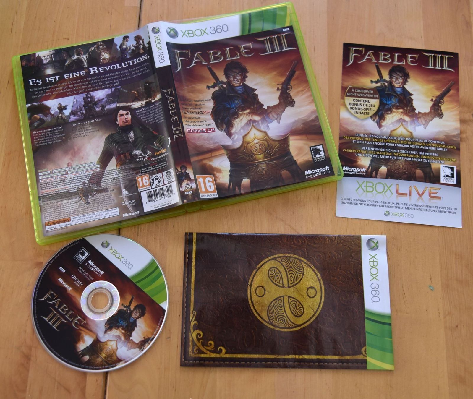 Giochi: Fable 3 (CIB) XBOX 360 – Usato da Frenkendorf venduto da gelbeZinnie
