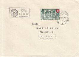 SBK B34 auf Brief mit Sonderstempel A. 426