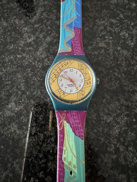 Swatch Montres: Swatch Uhr, Vintage, bunt, top Zustand – D'occasion à Biberist par Mi58 1