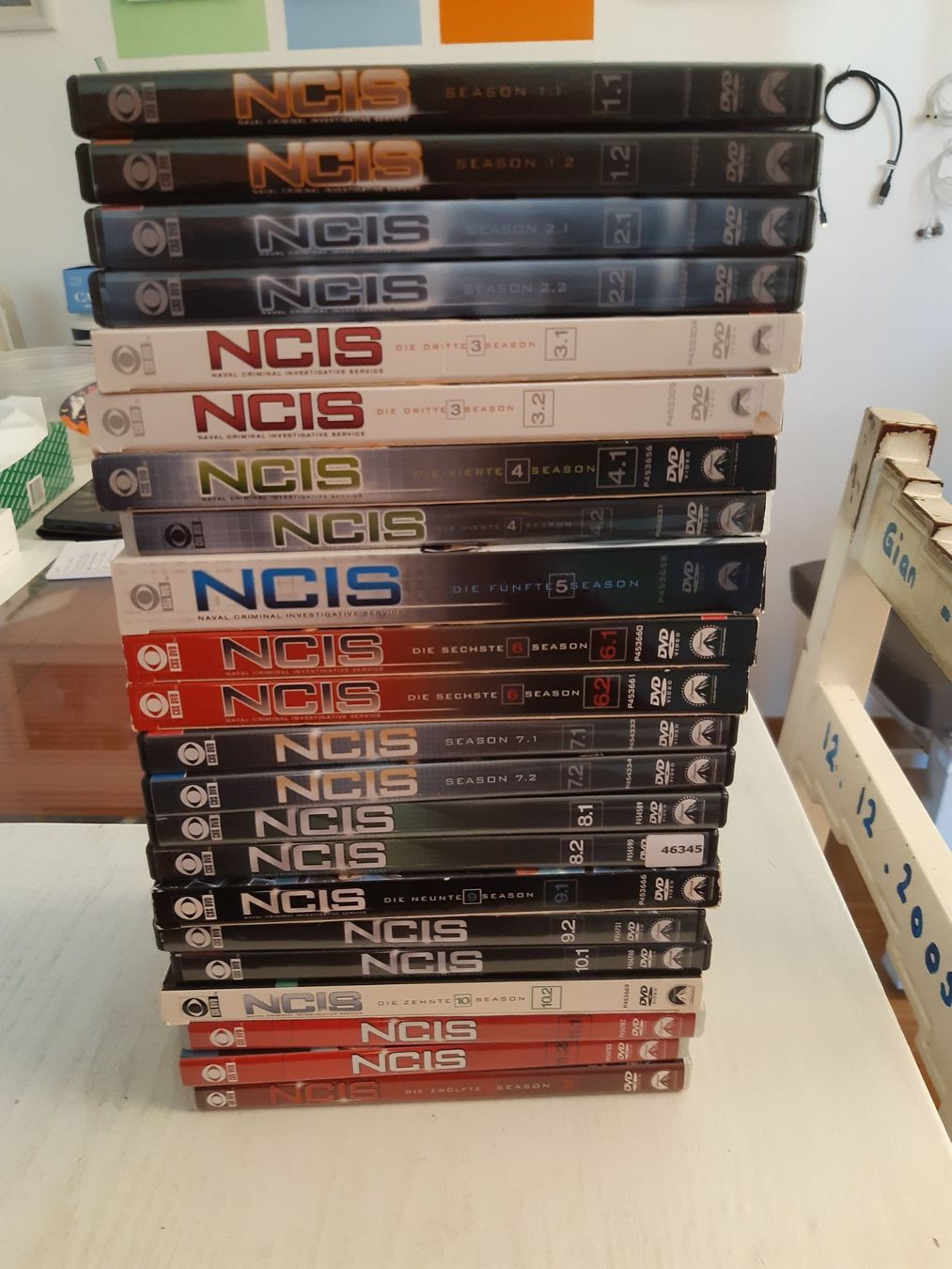 Alle DVDs: NCIS / Navy CSI komplette Staffeln 1-12 – Neu (gemäss Beschreibung) aus Domat-Ems von nugipuff