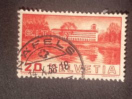 Schweiz 1938 BIT 20 Rp Vollstempel NÄFELS 14.X.38