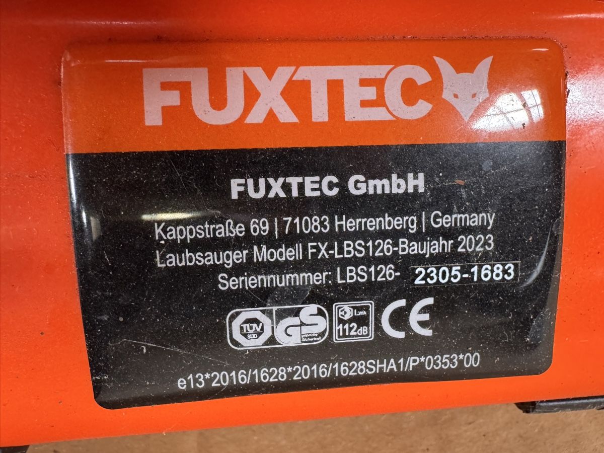 Laubbläser & Laubsauger: FUXTEC Laubbläser/-sauger – Neu (gemäss Beschreibung) aus Kümmertshausen von Ghost75 1