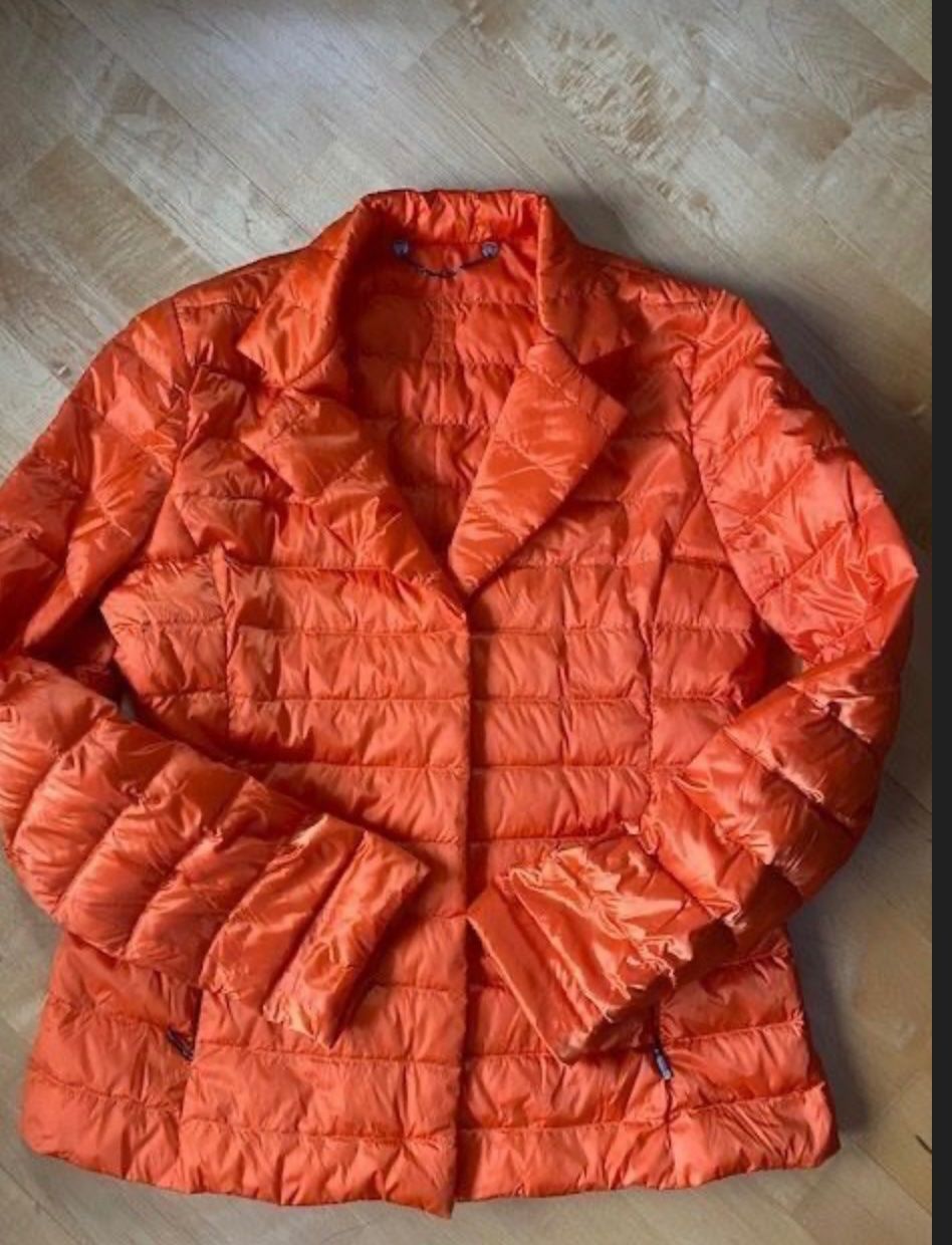Max Mara Giacche: Max Mara Weekend Gr.38 leichte Steppjacke orange – Usato da Zollikon venduto da dorean 2