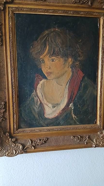 Gemälde: Quadro antico bambino – Gebraucht aus Lugano von mar_hnm8 2
