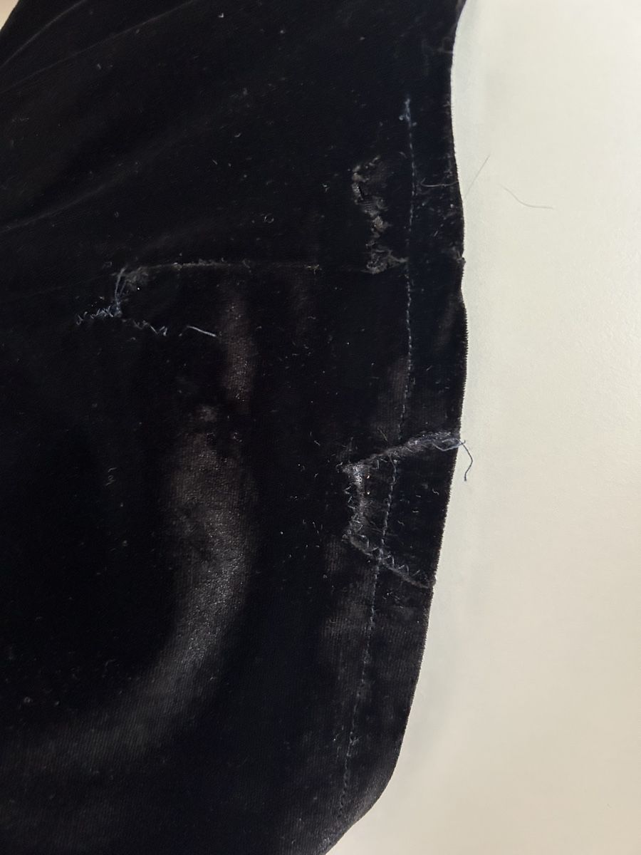 Pull&Bear Pantaloni: Pull&Bear schwarze Samthose, Grösse M – Usato da Zürich venduto da Lolaa123 5