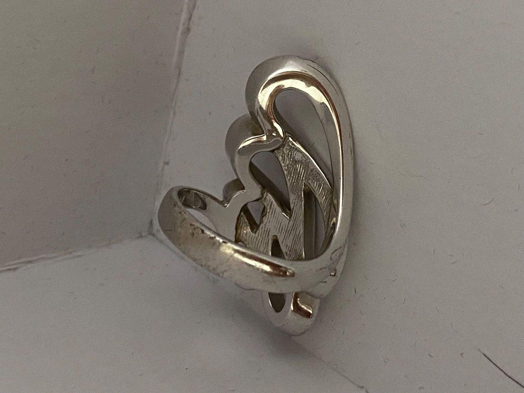 Pierre Lang Bagues: Ring silberfarben mit Steinen Grösse 57 – D'occasion à Zürich par vreni1973 1