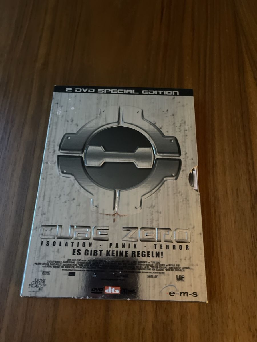 Cube Zero 2 DVD Special Edition - Panik Terror (Gebraucht) in Unterkulm ...