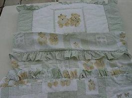 Parure de lit ourson taille 90/120 cm