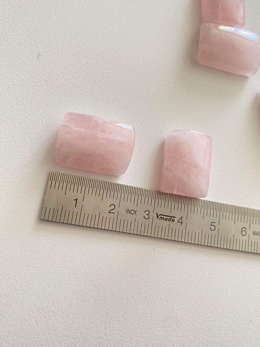 Pietre preziose: Quartz rose, lot de 8 perles rectangulaires – Nuovo (secondo la descrizione) da Le Noirmont venduto da Fanny_ 3