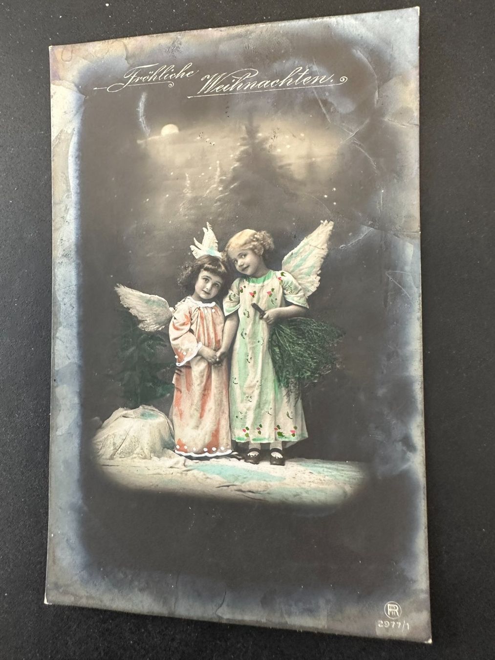 Ansichtskarten: sechs verschiedene Weihnachtskarten 1900-1915 – Gebraucht aus Lyssach von Zsag 5