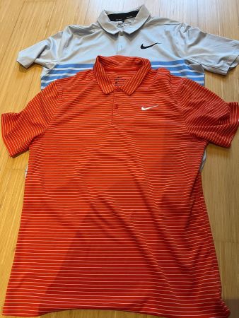 2x Nike Golf Poloshirts, Grösse M, Top Zustand