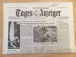 Tagesanzeiger vom 22. Juli 1976