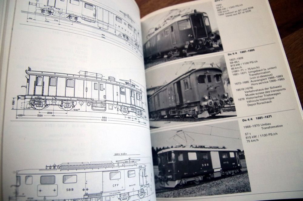 Bücher: SBB Lokomotiven und Triebwagen – Ausgabe 1984 – Gebraucht aus Schönenwerd von Steidi 3